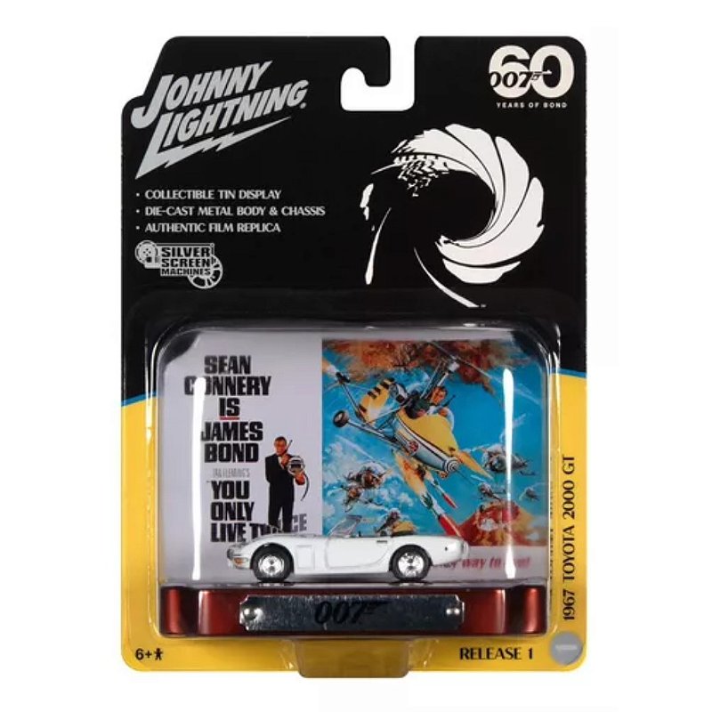 Miniatura carro Toyota 2000 GT- 007 James Bond 1967- 1/64