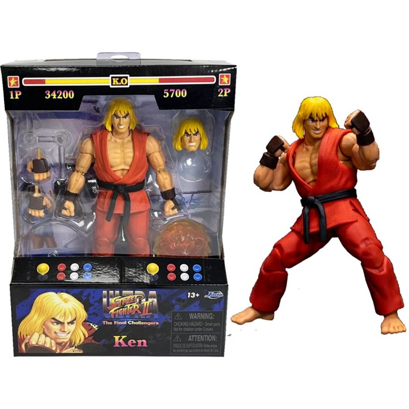 GIジョー ストリートファイター2 ケン Action Figure Street Fighter 2 - Ken - AutoMOTIVO Store