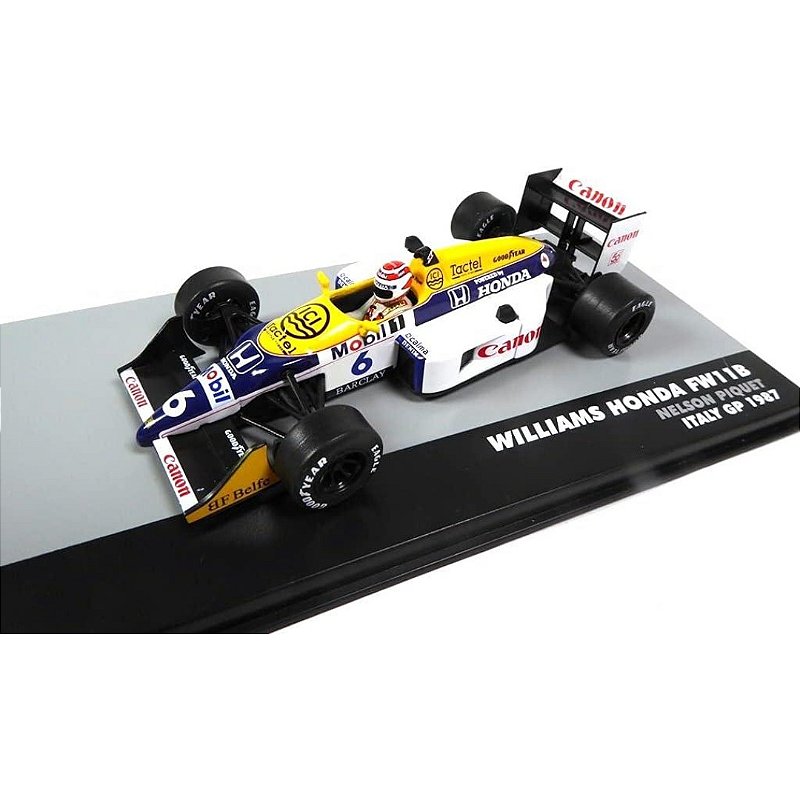 Miniatura Formula 1 Nelson Piquet Williams FW11B - 1/43