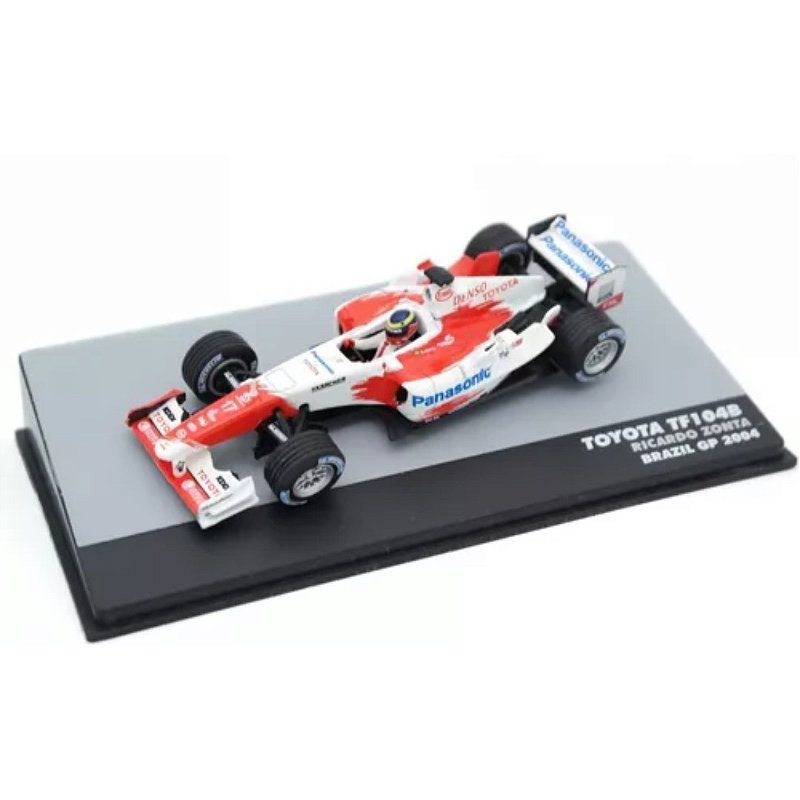 Miniatura Formula 1 Ricardo Zonta Toyota TF104B - 1/43
