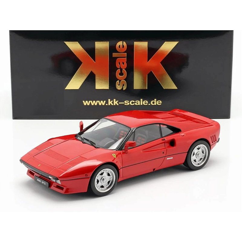 Miniatura carro Ferrari 288 GTO 1/12 - AutoMOTIVO Store