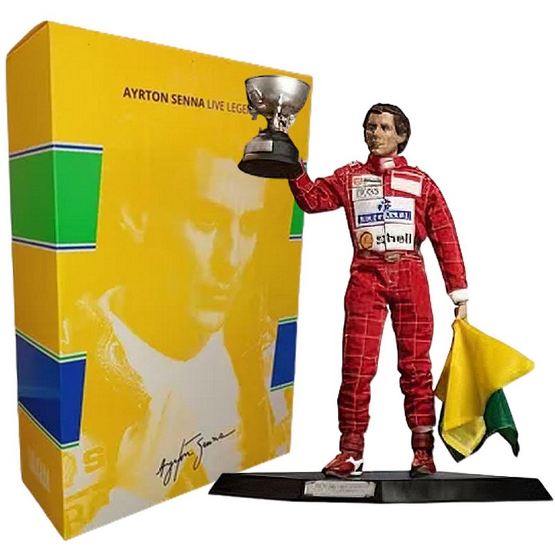 Action Figure Formula 1 Ayrton Senna 1993 1/6 - AutoMOTIVO Store