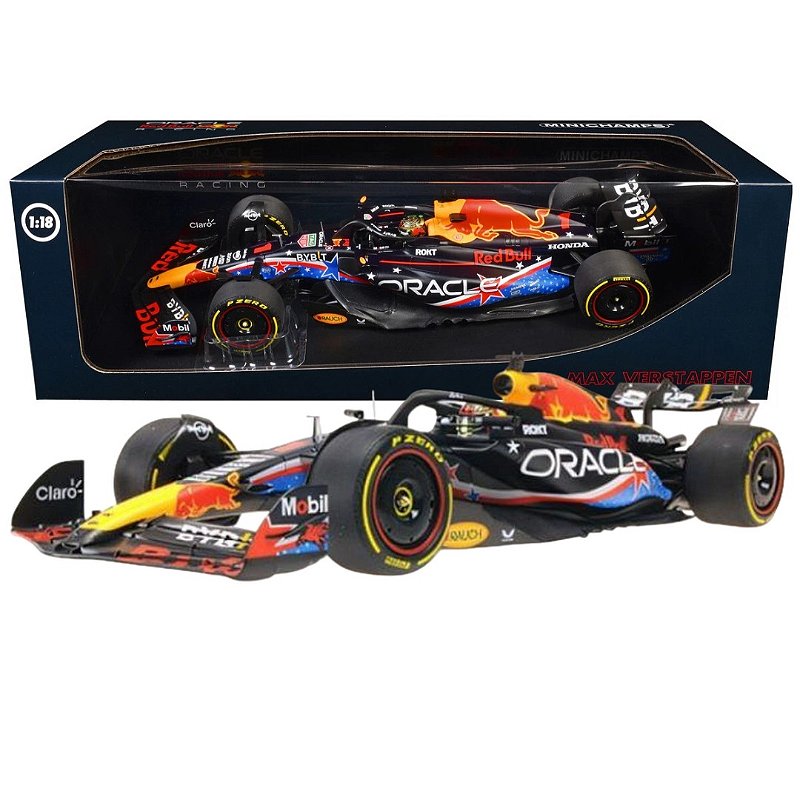 Formula 1 Red Bull RB19 Max Verstappen 2023 Austin GP 1/18