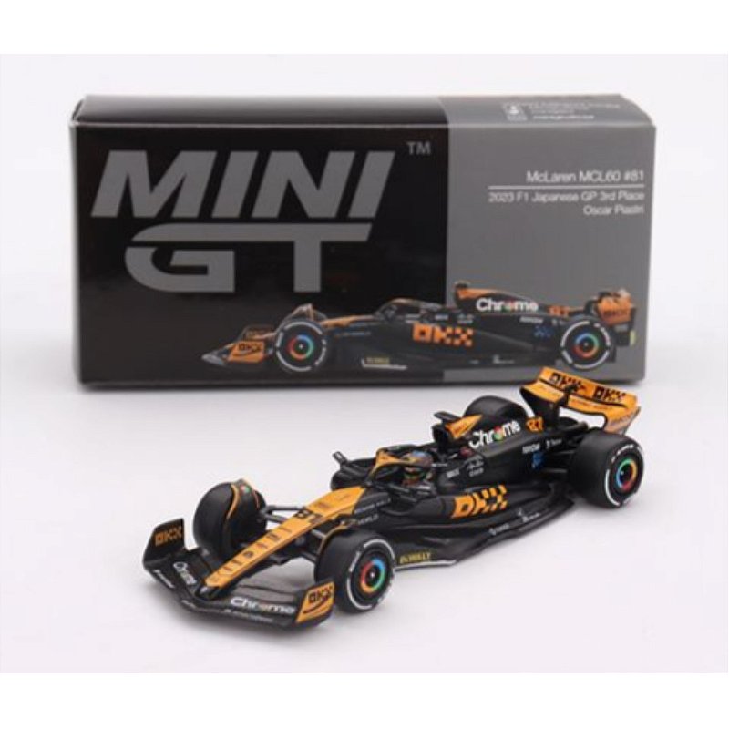 Miniatura Formula 1 Mclaren MCL60 japao GP Mini GT 1/64