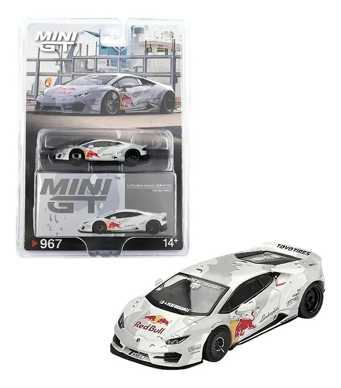 Miniatura MINI GT Lamborgine Huracan LB works - AutoMOTIVO Store