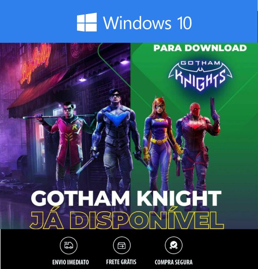 Gotham Knights Pc Steam Offline Deluxe Edition - Modo Campanha - Loja  DrexGames - A sua Loja De Games