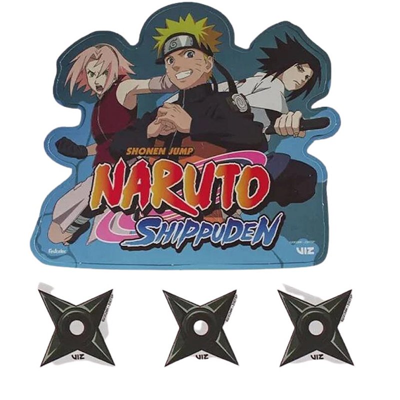 Quadro Decorativos Naruto c/4 unid Festcolor