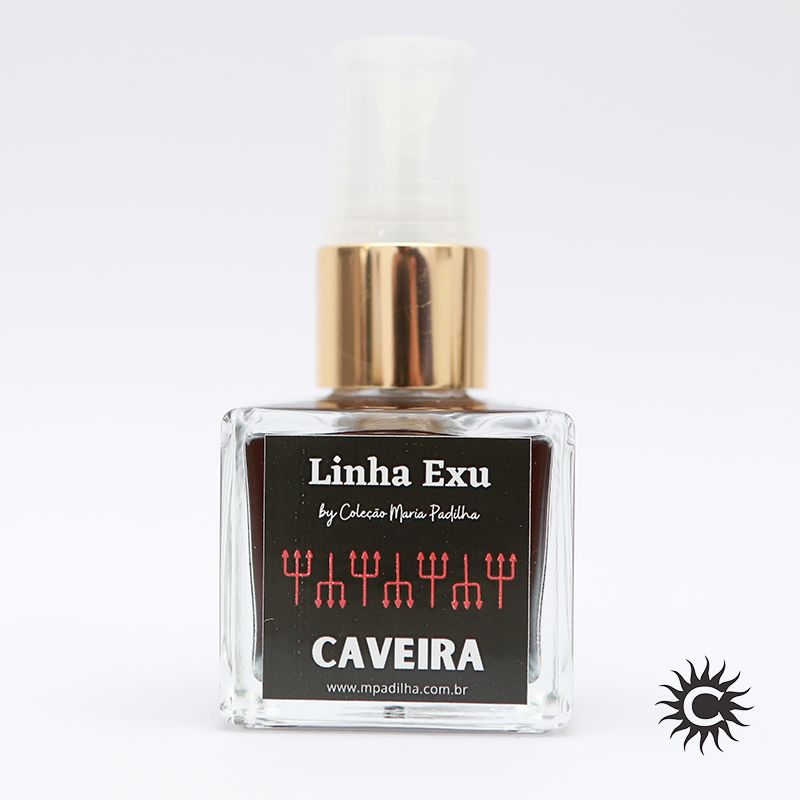 Coleção Maria Padilha Perfume Linha 7 Exus Exu Caveira 30ml Casa Do Cigano A Maior 0489