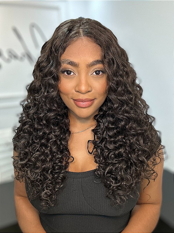 Lace Front Cassia Castanho Medio