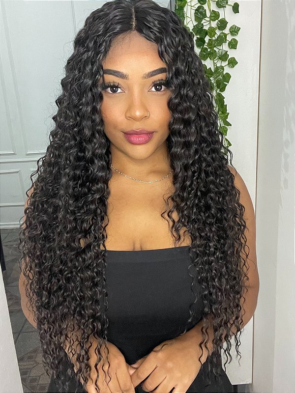 Lace Front Anna Castanho Escuro