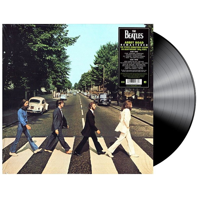 Disco de Vinil - The Beatles - Abbey Road - LP Preto, 12