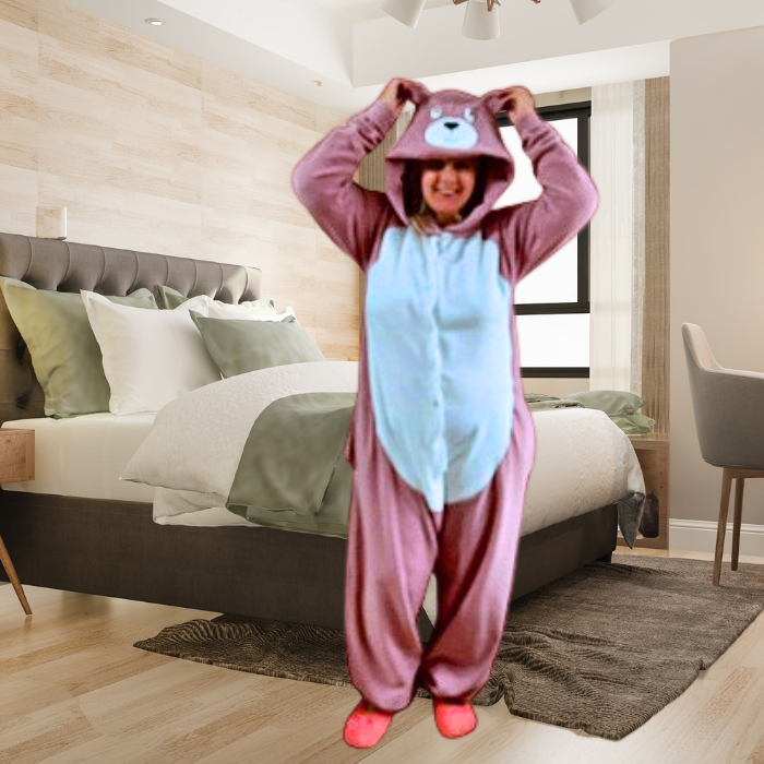 Kigurumi Pijama Macacão - Urso