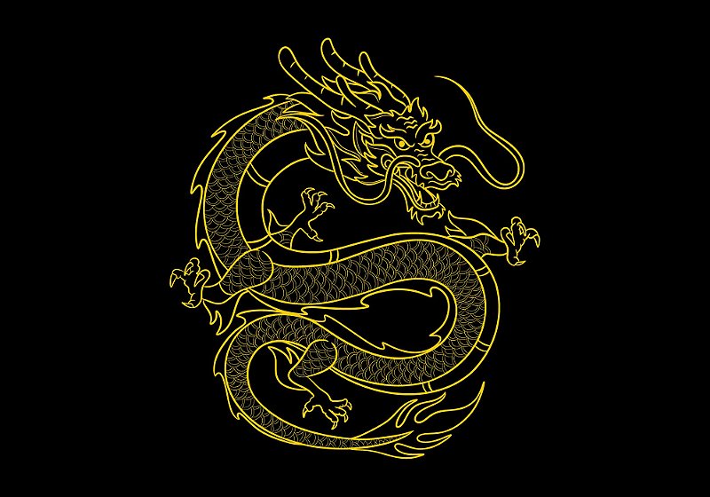 Animal Sagrado do Feng Shui – A Serpente - Motivo Arte