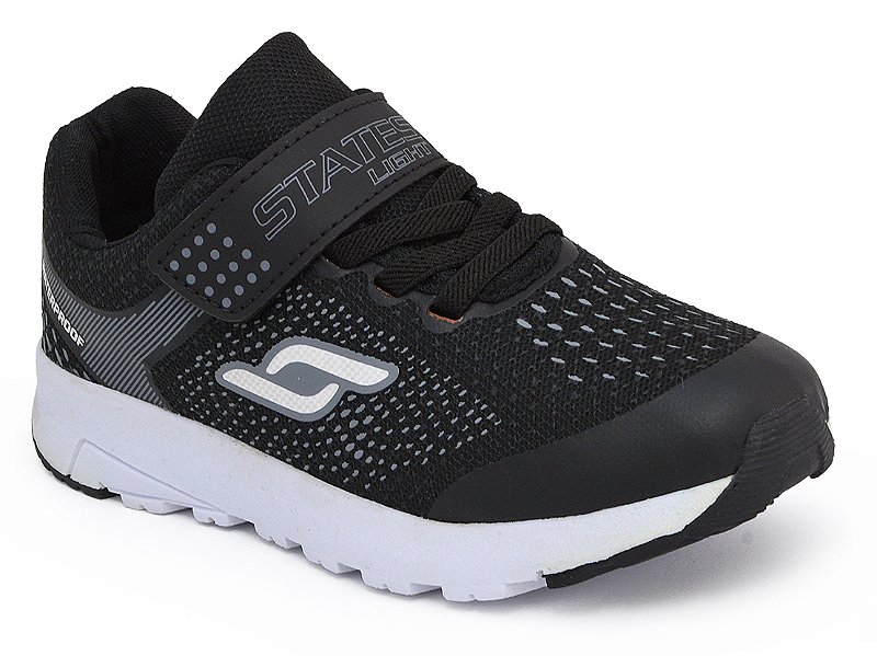 Tênis Infantil Preto/Grafite Colegial States Light ST850 Botinho