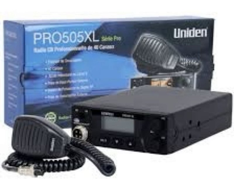Radio Px Uniden Pro 505 Xl digital cobrinha - Carga Pesada Peças