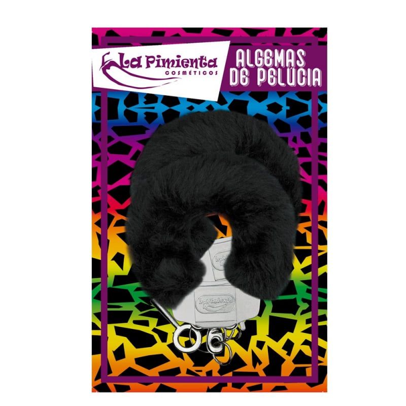 ALGEMAS DE PELUCIA PRETA LA PIMIENTA