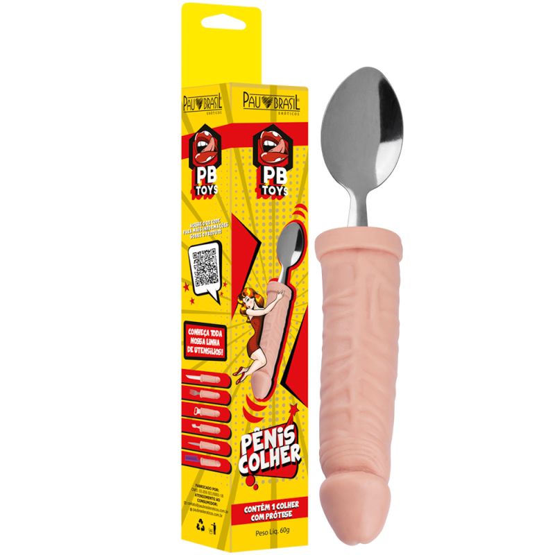 PÊNIS UTENSÍLIO COLHER