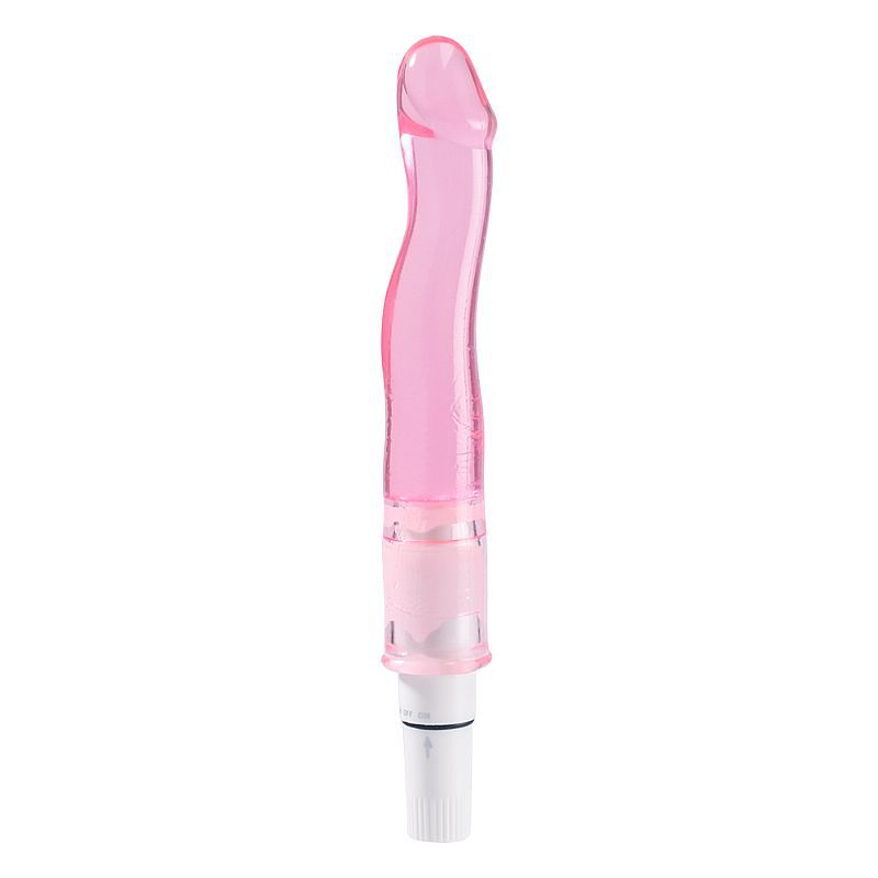 VIBRADOR EM JELLY 13cm