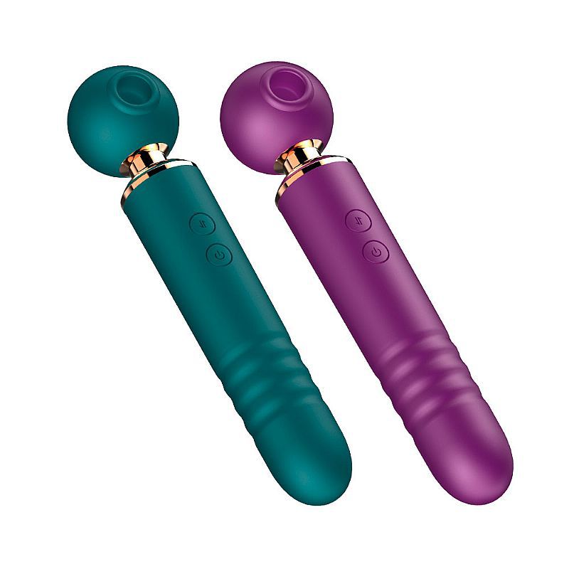 VIBRADOR VARINHA MAGICA 3 EM 1 RECARREGAVEL