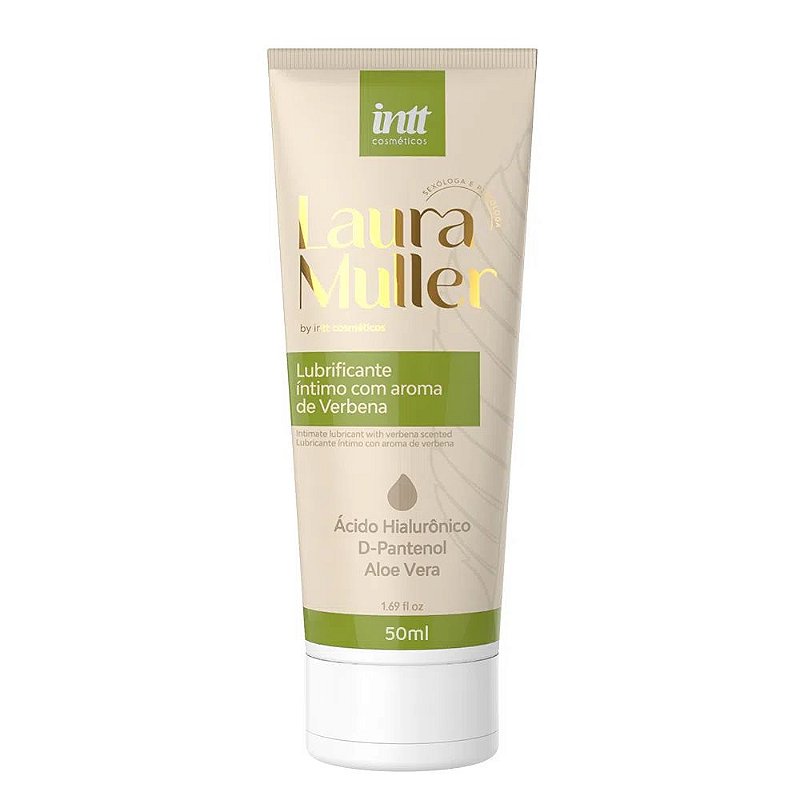 LUBRIFICANTE ÍNTIMO COM AROMA DE VERBENA LAURA MULLER