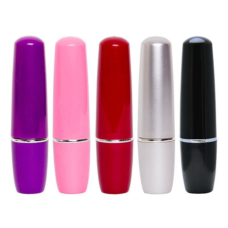 VIBRADOR BATOM PILHA VERMELHO