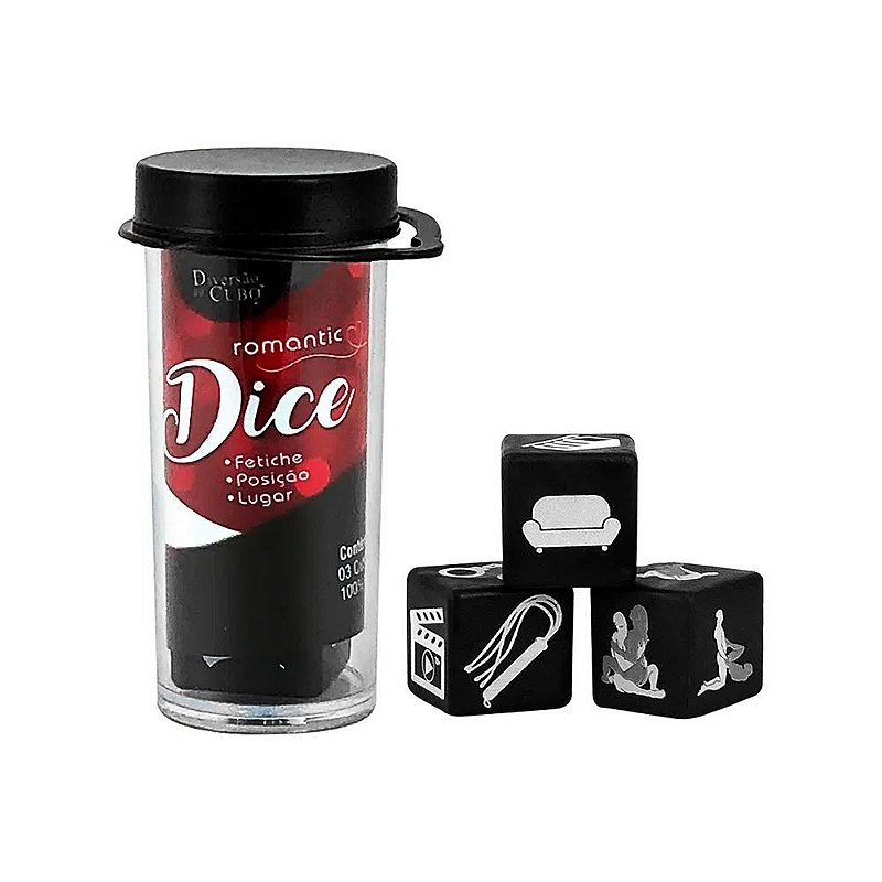 ROMANTIC DICE DETICHE 3 DADOS