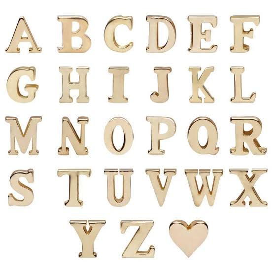 LETRAS PARA PERSONALIZAR CALCINHA (CONSULTE DISPONIBILIDADE)