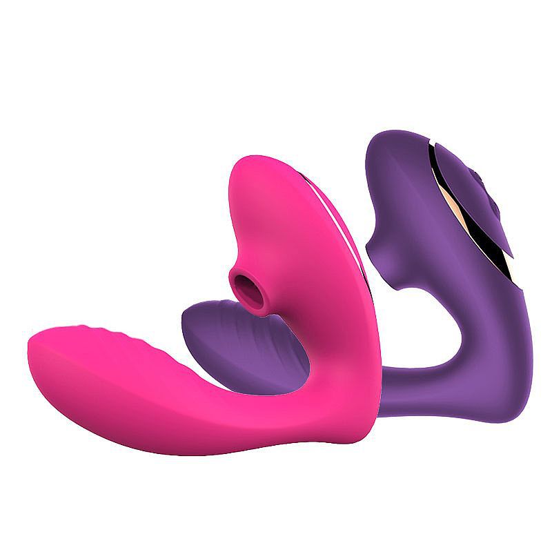 VIBRADOR COM SUGADOR CLITORIANO CARLOTA