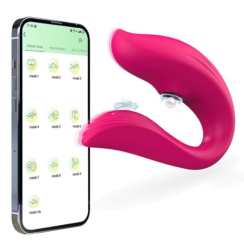 VIBRADOR DE CASAL COM PULSACAO - A LONGA DISTANCIA