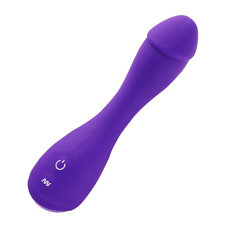 VIBRADOR SILICONE MACIO 10 VIBRAÇÕES DEVIL DICK A PILHA