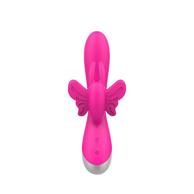 VIBRADOR DE PONTO G E CLITORIS GREEN BABY COR PINK
