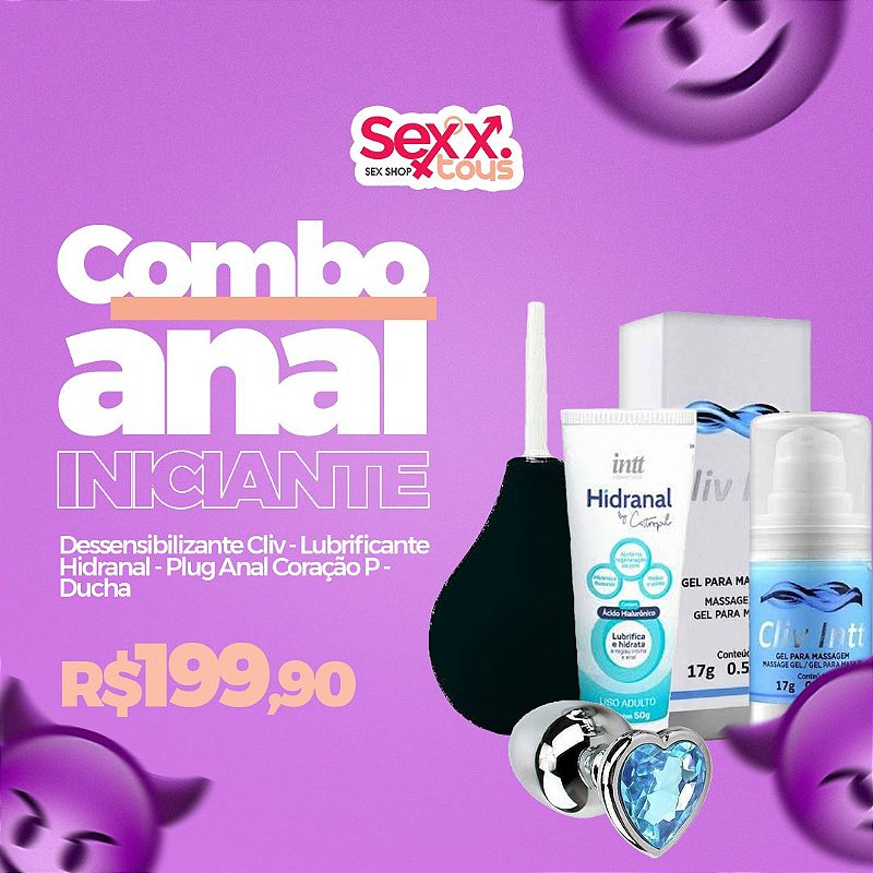 COMBO ANAL INICIANTE