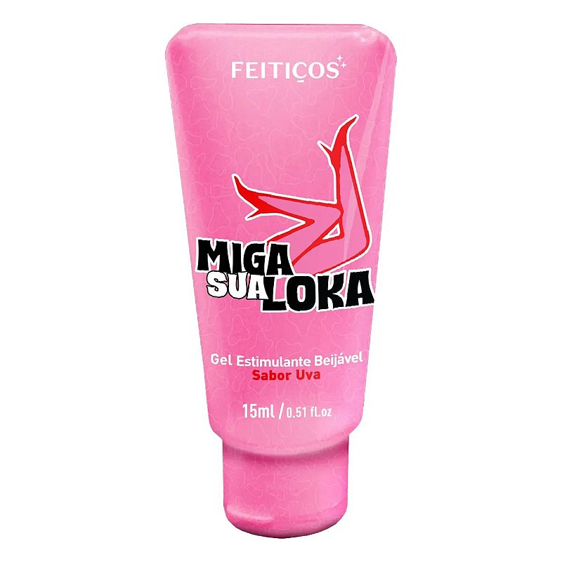 GEL EXCITANTE MIGA SUA LOKA UVA 15g (LINHA10/10)