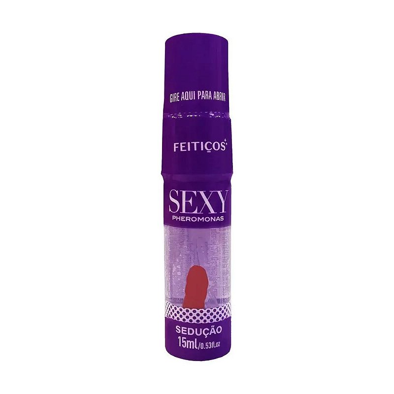 PERFUME AFRODISÍACO SEXY PHEROMONAS SEDUÇÃO 15ml