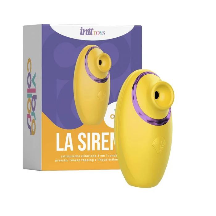 SUGADOR 3 em 1 RECARREGÁVEL LA SIRENA