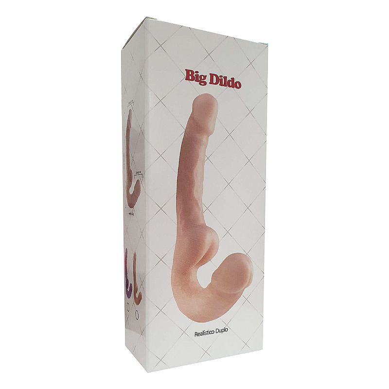 PRÓTESE REALISTICA DE CASAL BIG DILDO 15,0 x 3,4cm