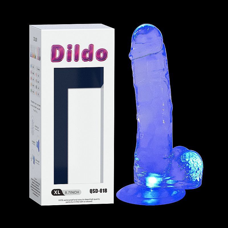 PRÓTESE REALÍSTICA COM LED 18,5x3,6cm
