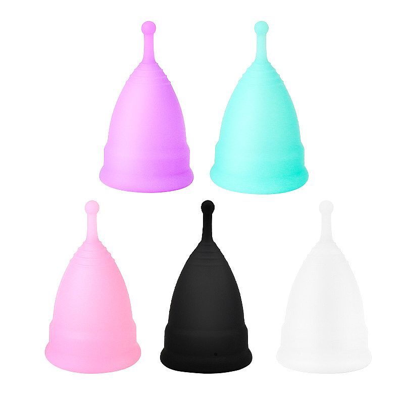 KIT COM 2 COLETORES MENSTRUAL DE SILICONE