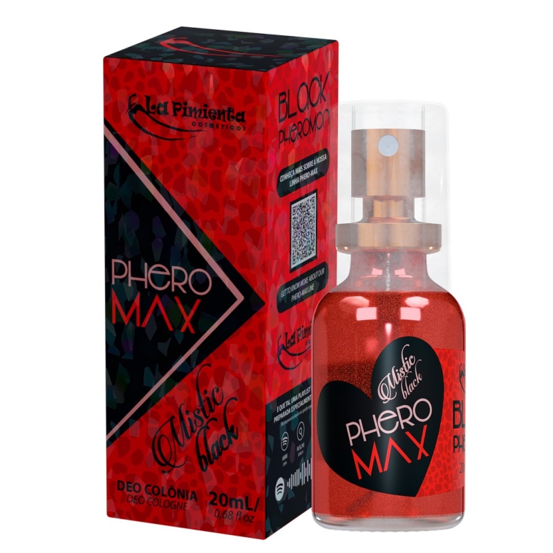 PERFUME AFRODISÍACO MISTIC BLACK 20ml