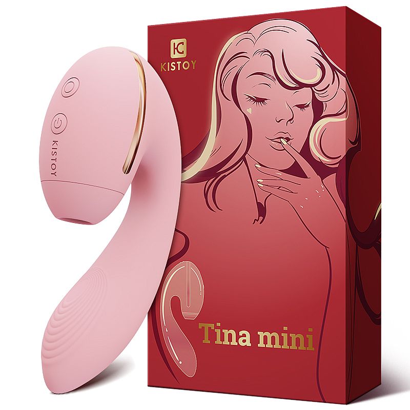 VIBRADOR DE CLITÓTIS COM PULSAÇÃO TINA MINI KISTOY