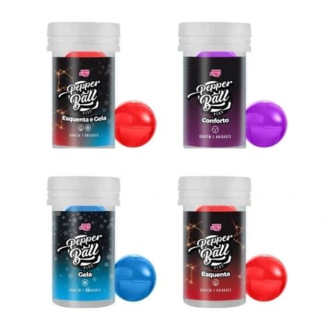 BOLINHAS PEPPER BALL PLUS 2 UNIDADES