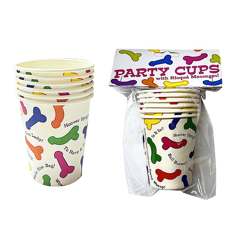 KIT COM 6 COPOS PARTY CUPS