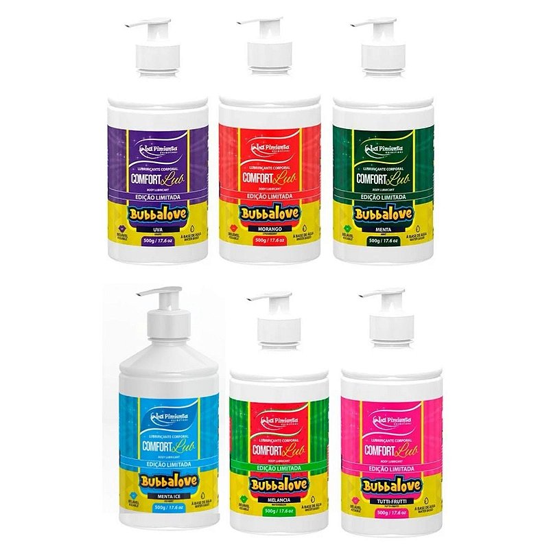 LUBRIFICANTE COMFORT LUB BUBBALOVE 500g