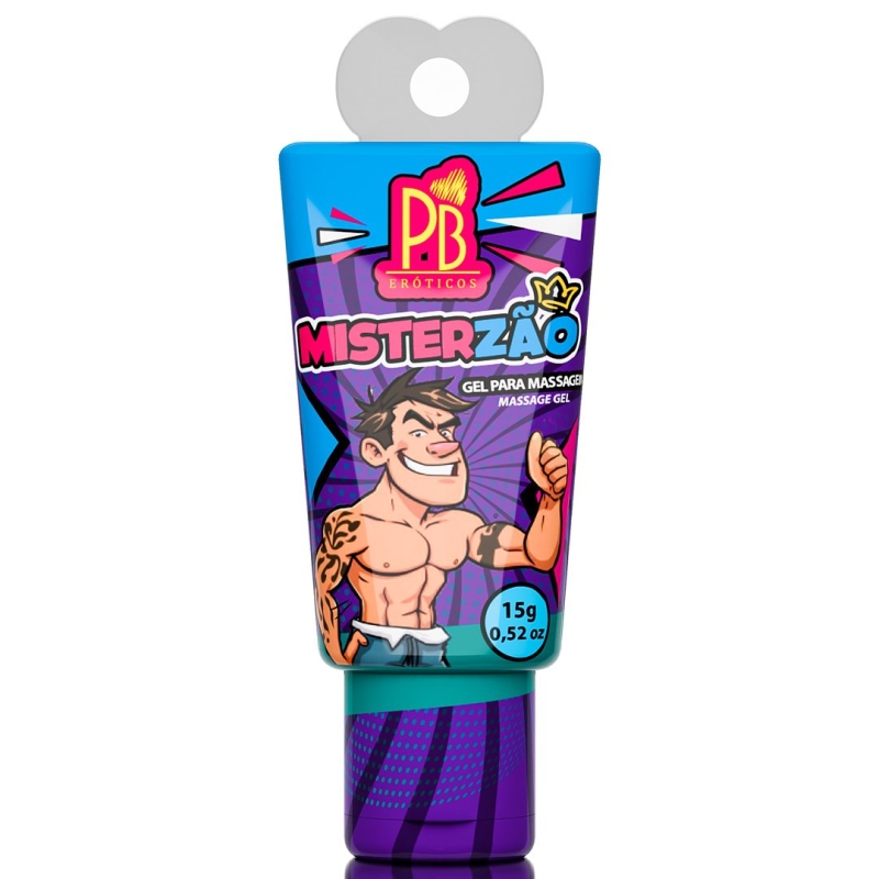 GEL EXCITANTE MASCULINO MISTERZÃO 15g