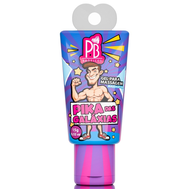 GEL EXPANDE PÊNIS PIKA DAS GALÁXIAS 15g