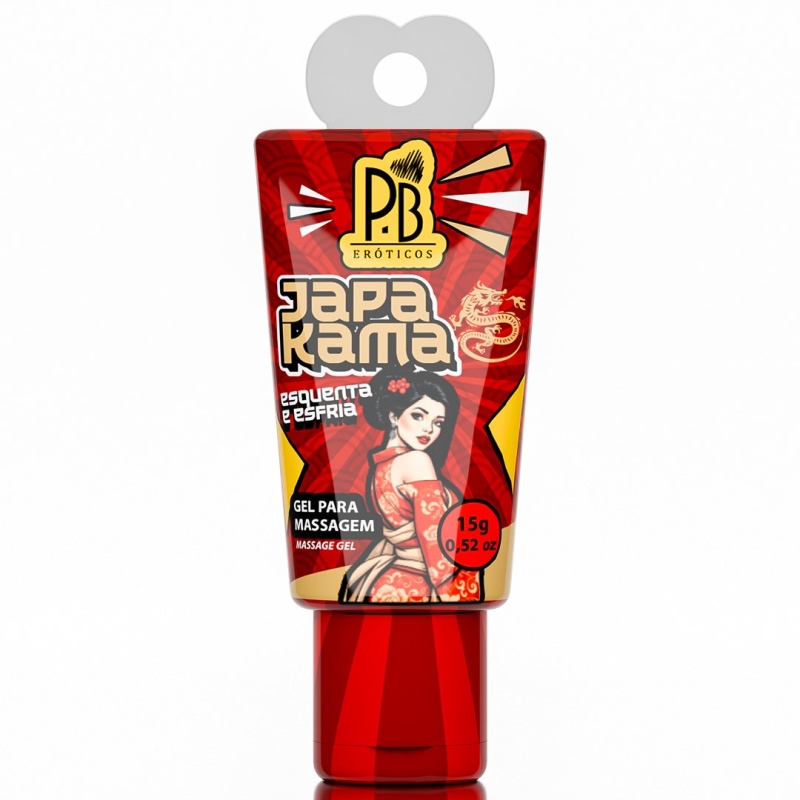 GEL  ESQUENTA E ESFRIA JAPA KAMA 15g