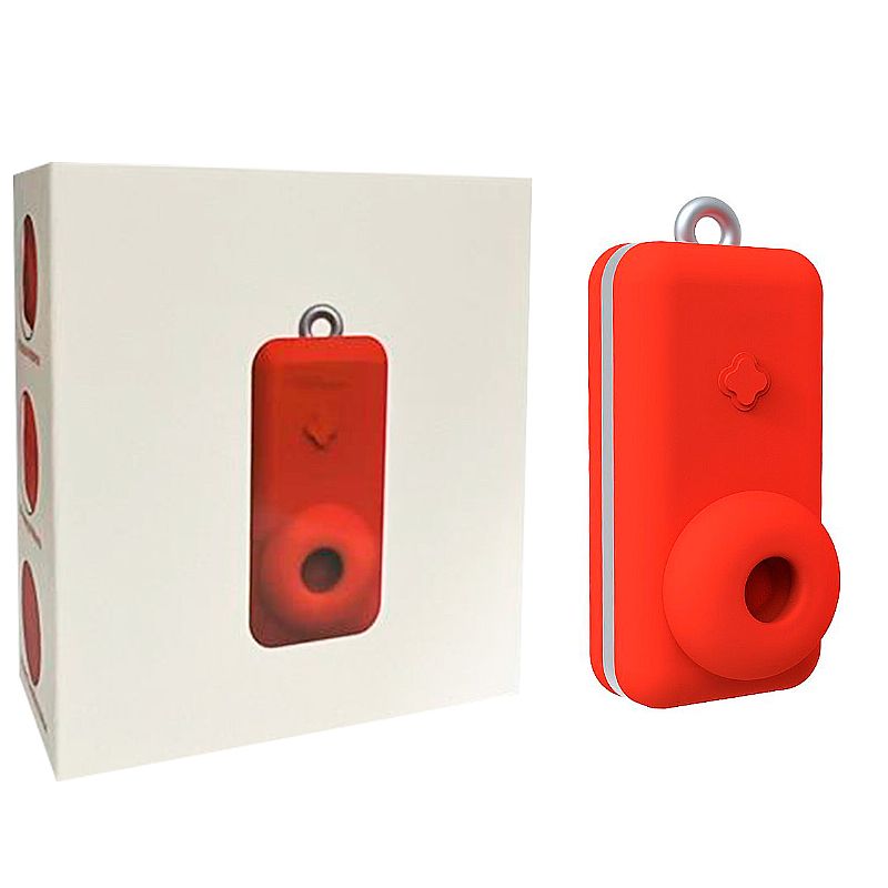 VIBRADOR DE PULSAÇÃO COM TAPPING E CHAVEIRO