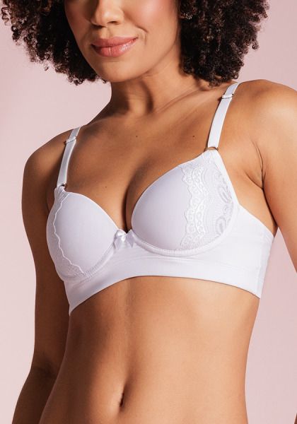 SUTIÃ MEIA-TAÇACOM RENDA NO BOJO THAIS FERREIRA