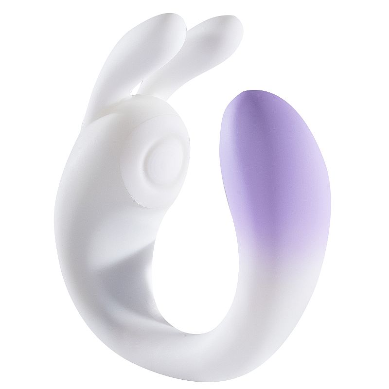 VIBRADOR DE PONTO G E CLITORIANO COM TAPPING COELHO