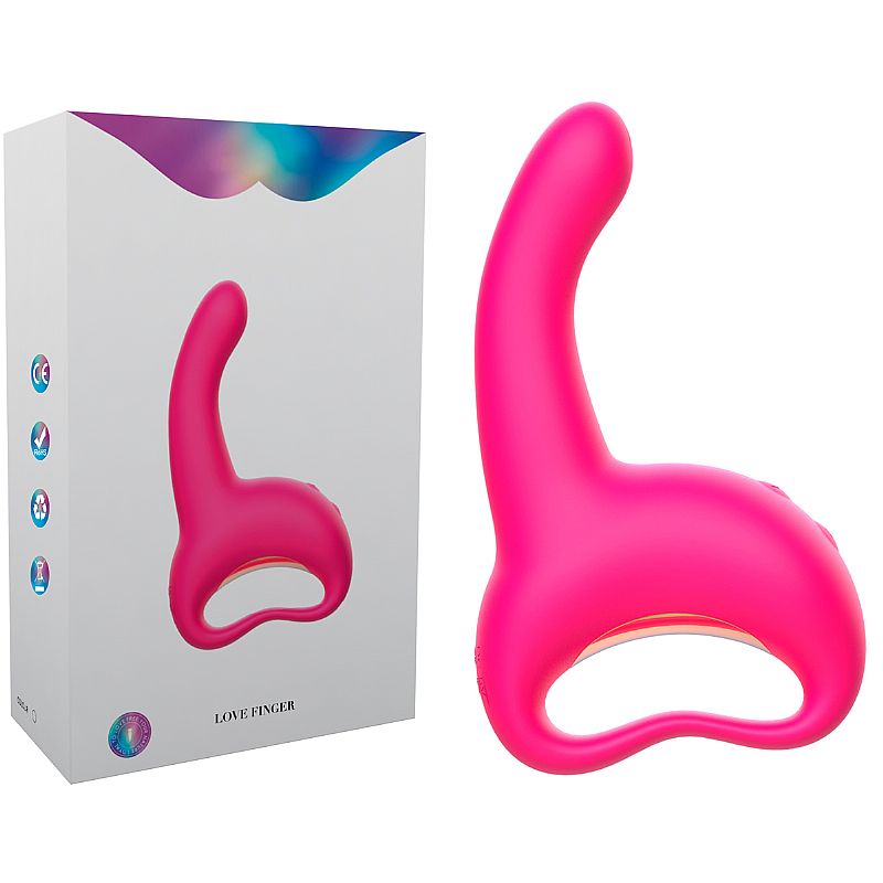 VIBRADOR DE PONTO G COM DEDILHAR